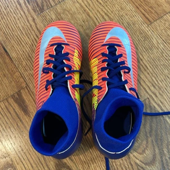 Boy’s Nike Mercurial Vapor Superfly 5 DF FG ACC Soccer Cleats. Size 2.5Y. - Picture 12 of 13